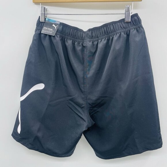 Puma Mens Size Small Standard Volley Board Short Swim Trunks in Black $44 546 - Picture 5 of 8